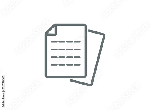 Office and Business Document Icon © kaif