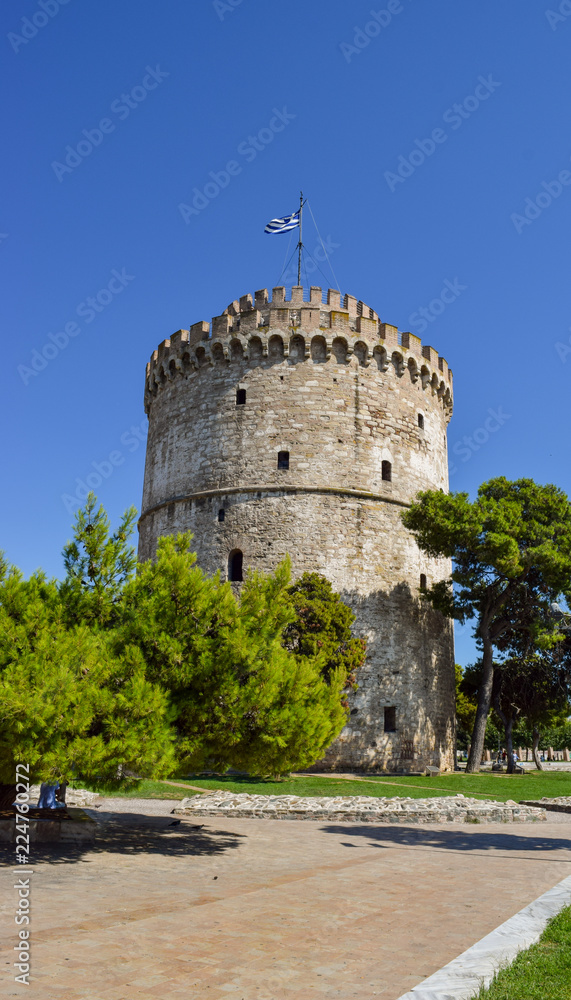 The White Tower of Thessaloniki.