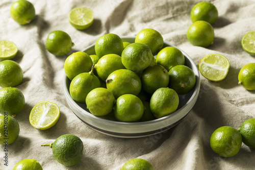 Raw Green Organic Key Limes photo