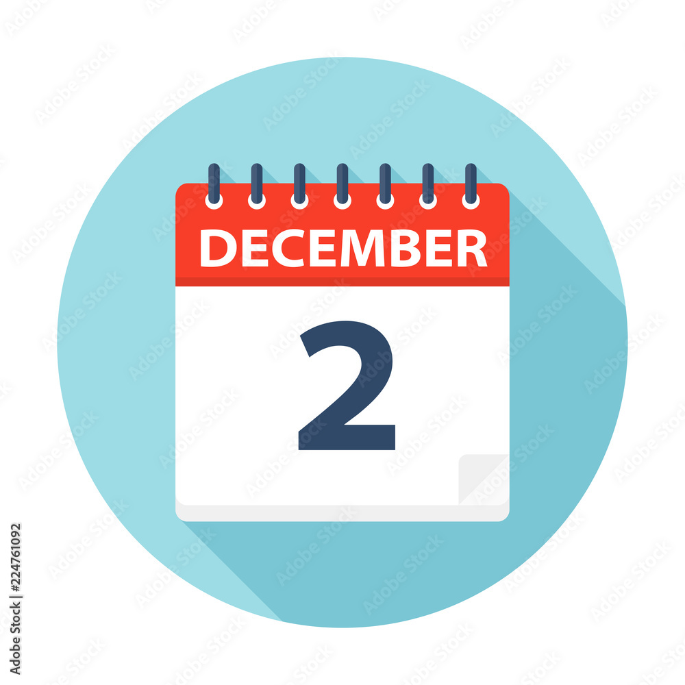 December 2 - Calendar Icon December 2 - Calendar Icon