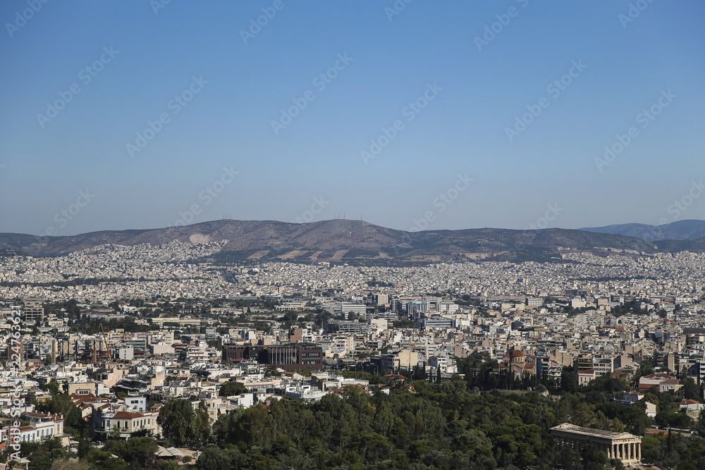 Athens from the Acropolis