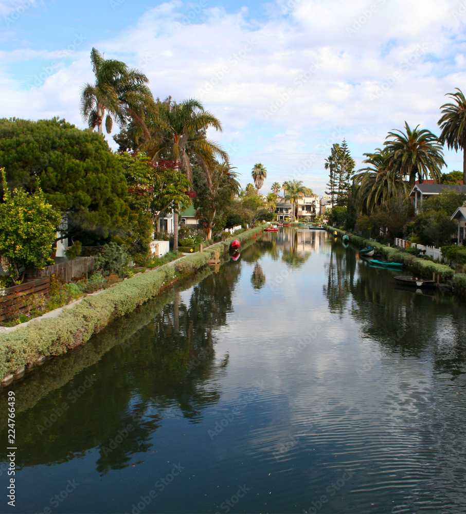 Canals in Venice Beach, Los Angeles