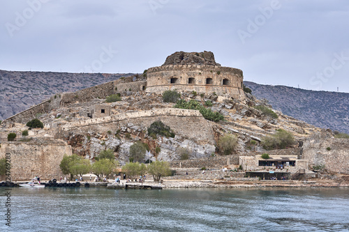 Greece. Crete. The island-fortress of Spinalonga. Main tower