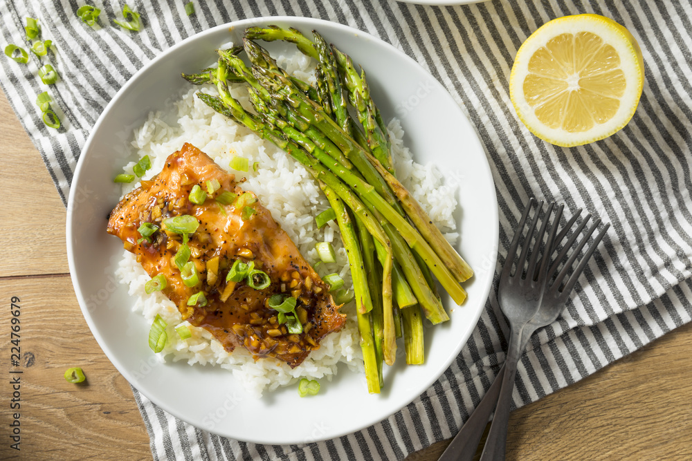 Homemade Baked Teriyaki Salmon Homemade Baked Teriyaki Salmon