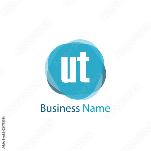 Initial Letter UT Logo Template Design Free Download Initial Letter UT Logo Template Design - GFXLoad