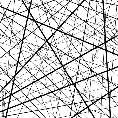Abstract direct black lines