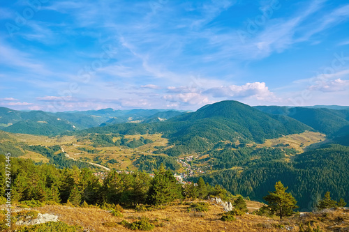 Rhodope Mountains in Bulgaria