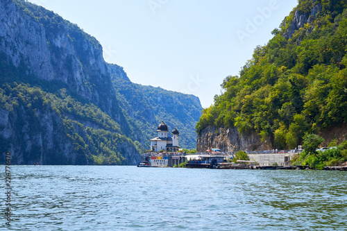 Wallpaper Mural Church on the shore of Danube Big Boilers	 Torontodigital.ca