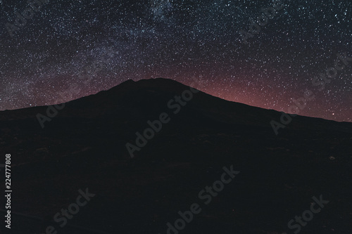 Milkyway and astrophotography at night, Tenerife Spain