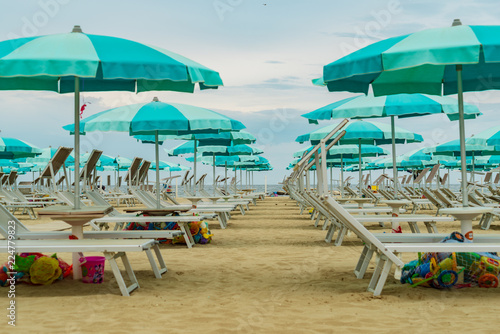 Italien Rimini Strand