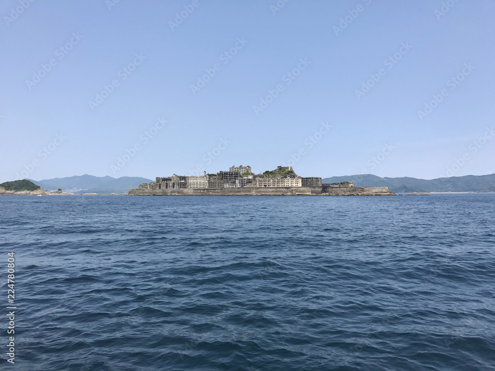 軍艦島 Hashima Island Gunkanjima Battleship Island