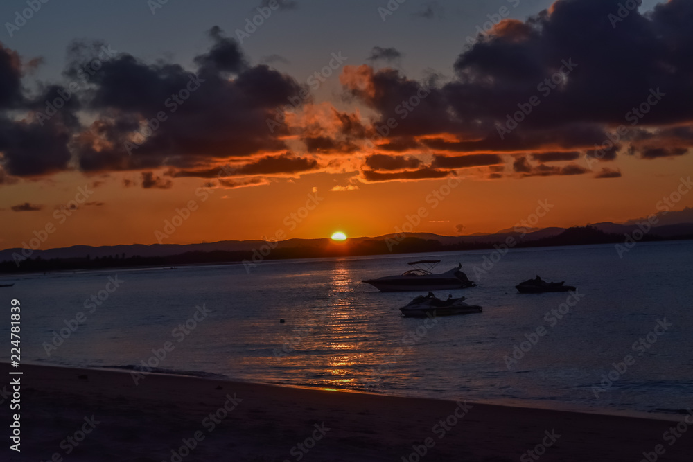 sunset in Barra Grande, Bahia, Brasil sunset in Barra Grande, Bahia, Brasil