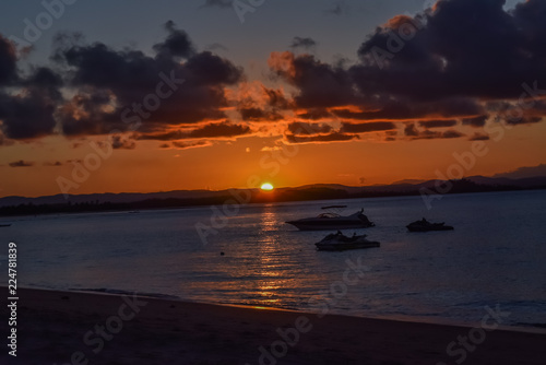 sunset in Barra Grande, Bahia, Brasil
