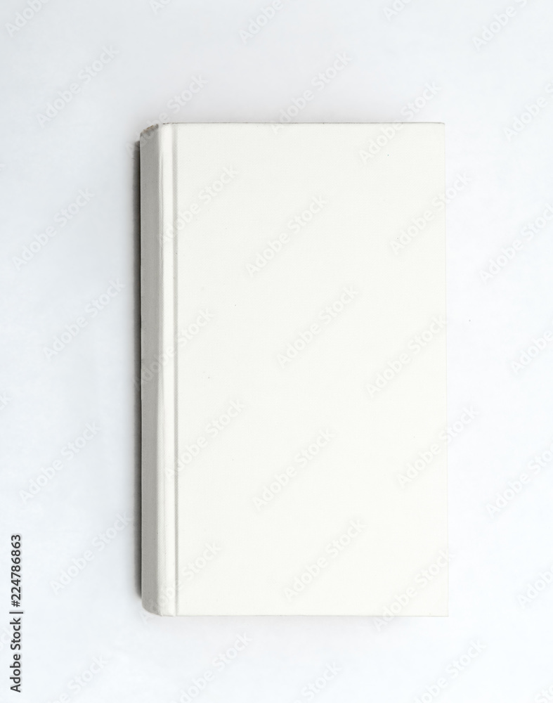 mockup white book mockup white book