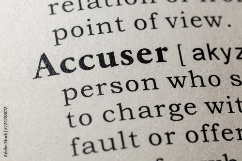 definition of accuser photo
