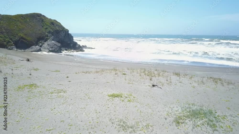 Northern California Beach Aerial