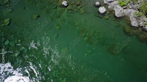 Northern California Redwood National Park Smith River Aerial
