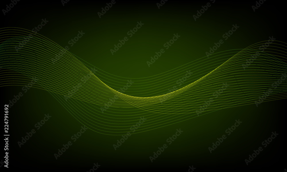 Abstract wave element for design. Digital frequency track equalizer. Stylized line art background. Colorful shiny wave with lines created using blend tool. Curved wavy line, smooth stripe. Vector. Abstract wave element for design. Digital frequency track equalizer. Stylized line art background. Colorful shiny wave with lines created using blend tool. Curved wavy line, smooth stripe. Vector.