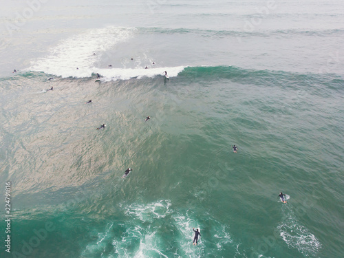 Photography View of Praia do Guincho, Guincho beach, a popular Atlantic Ocean beach on Portu