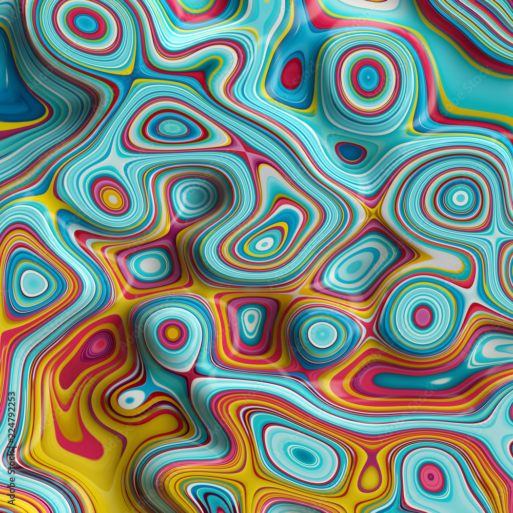 3d abstract red blue wavy lines background, paint blobs and bubbles, ripple, artificial marbled texture 3d abstract red blue wavy lines background, paint blobs and bubbles, ripple, artificial marbled texture