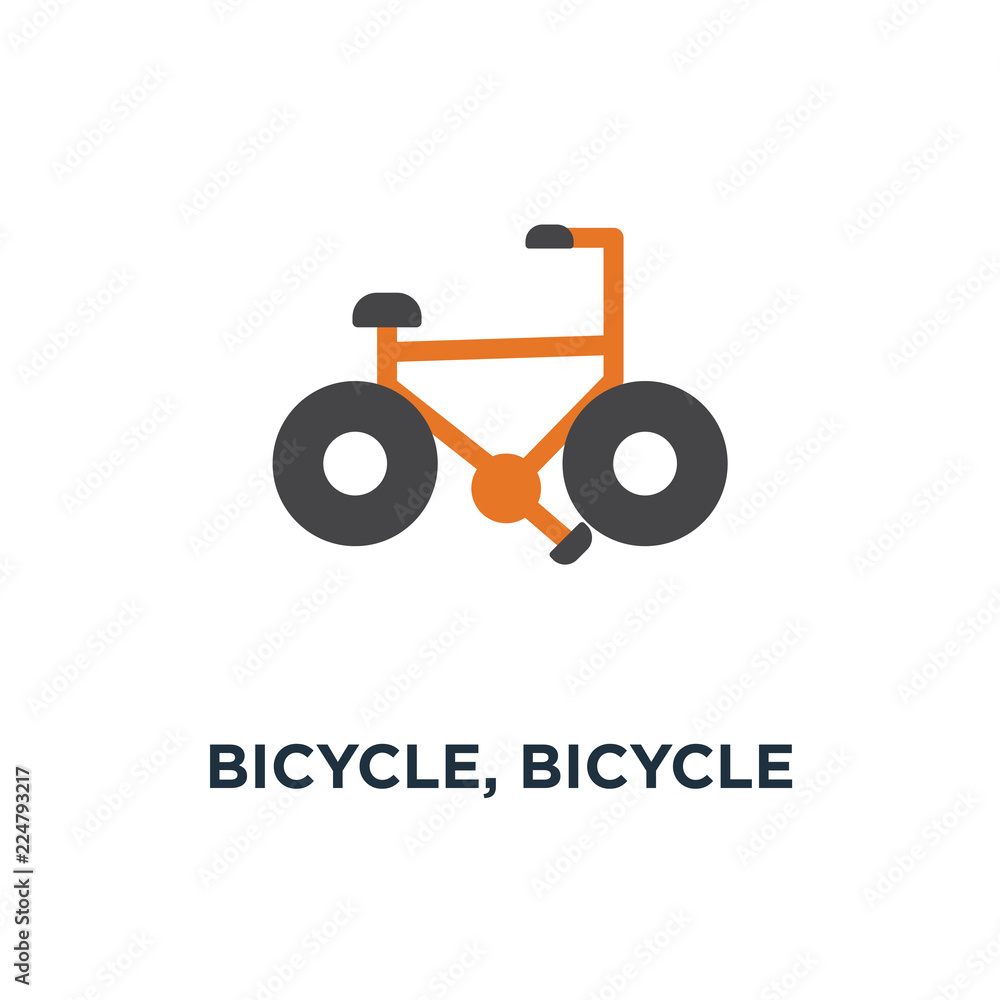 bicycle, bicycle icon. sport concept symbol design, vector illus bicycle, bicycle icon. sport concept symbol design, vector illus