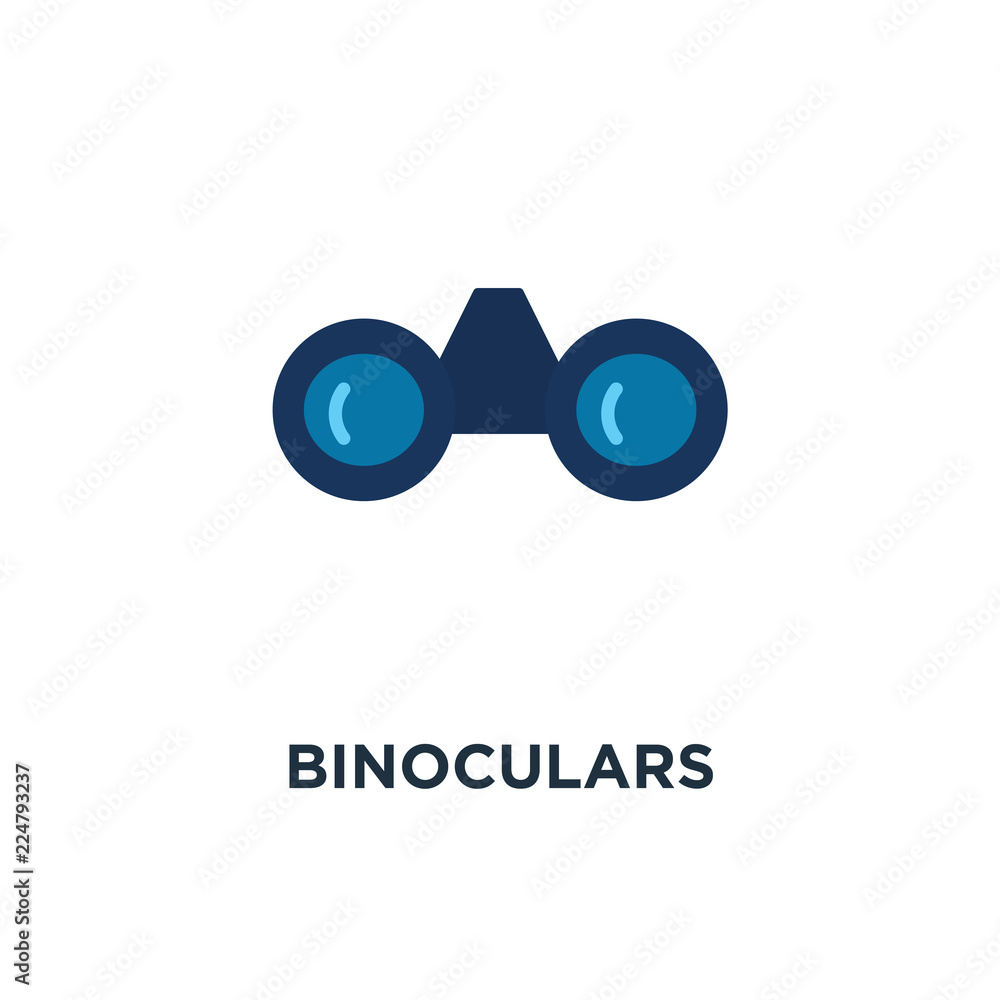binoculars icon. vision concept. find concept symbol design, vector illustration binoculars icon. vision concept. find concept symbol design, vector illustration