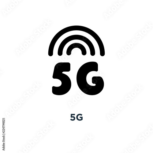 5g icon. 5g concept symbol design, vector illustration