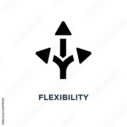 flexibility icon. flexibility concept symbol design, vector illu
