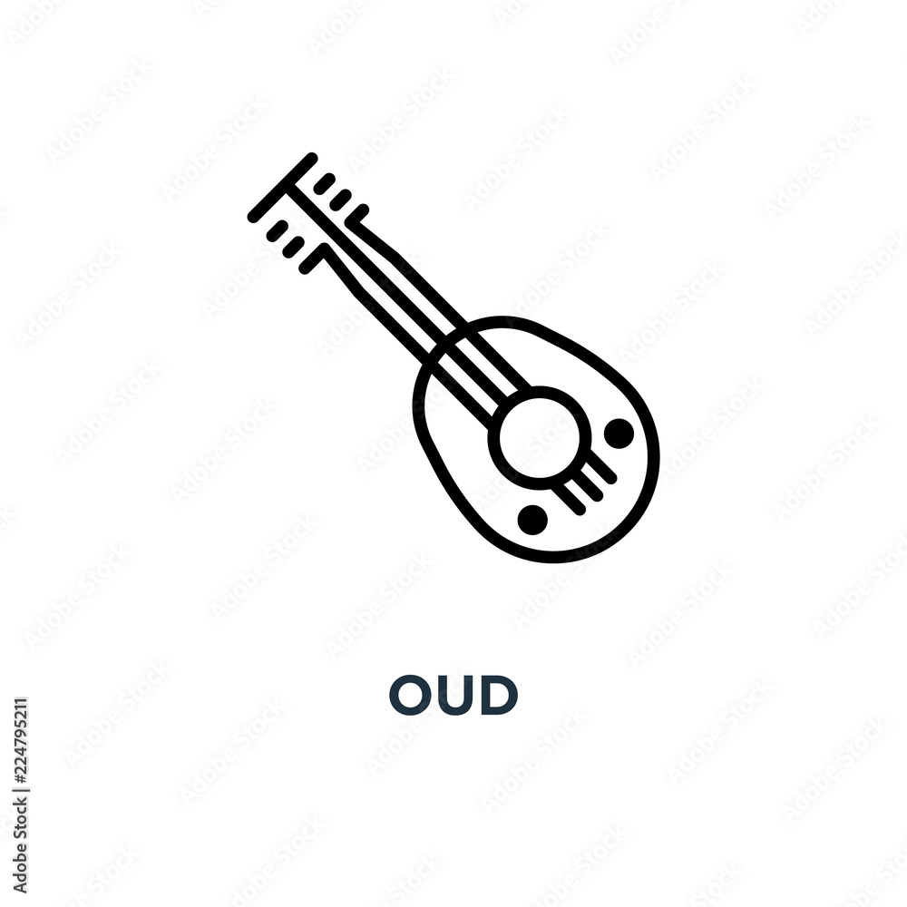 oud icon. oud concept symbol design, vector illustration oud icon. oud concept symbol design, vector illustration