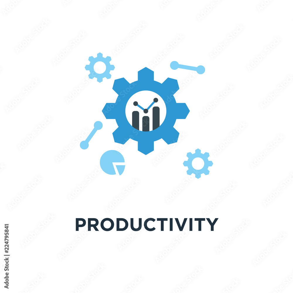 productivity icon. productive capacity concept symbol design, pe productivity icon. productive capacity concept symbol design, pe