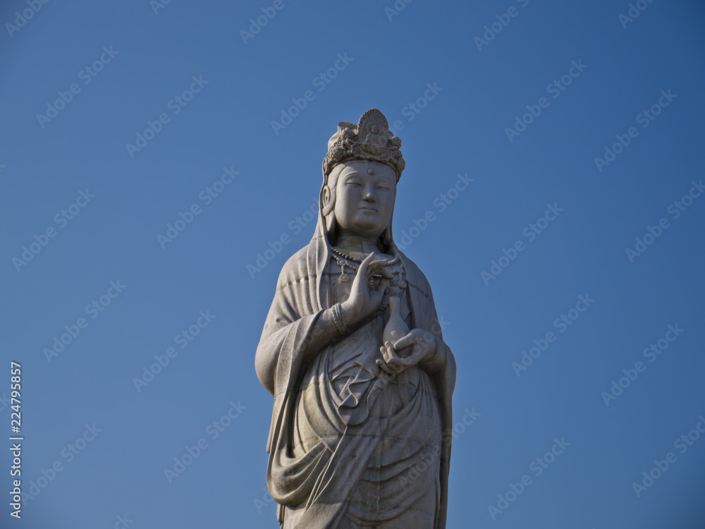 Buddha statue in Naksansa temple, South Korea