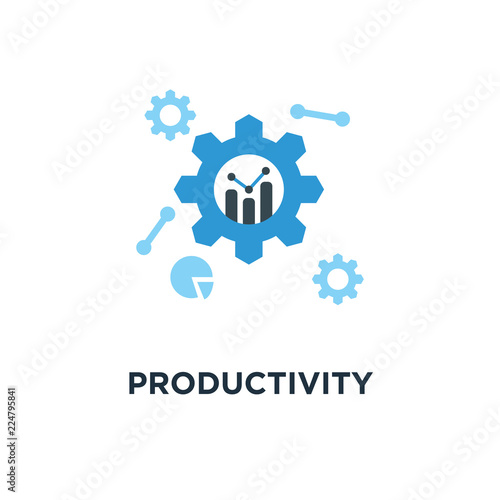 productivity icon. productive capacity concept symbol design, pe