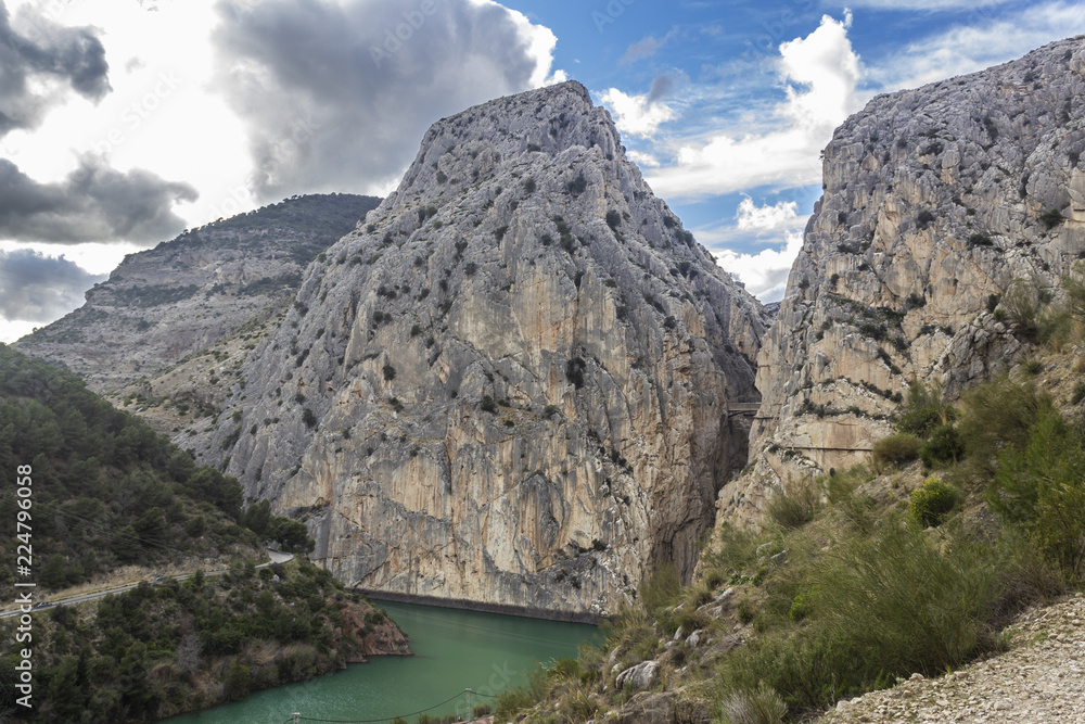 An amazing mountain scenery view of An amazing mountain scenery view of