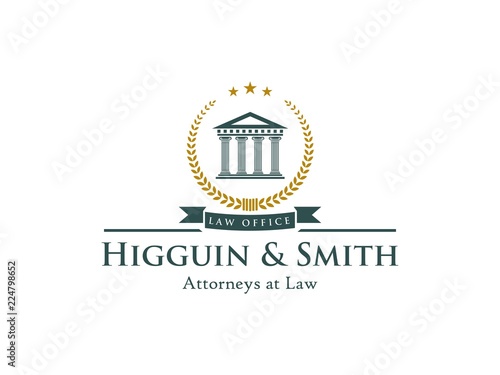 Law Firm,Law Office, Lawyer services logo design inspiration