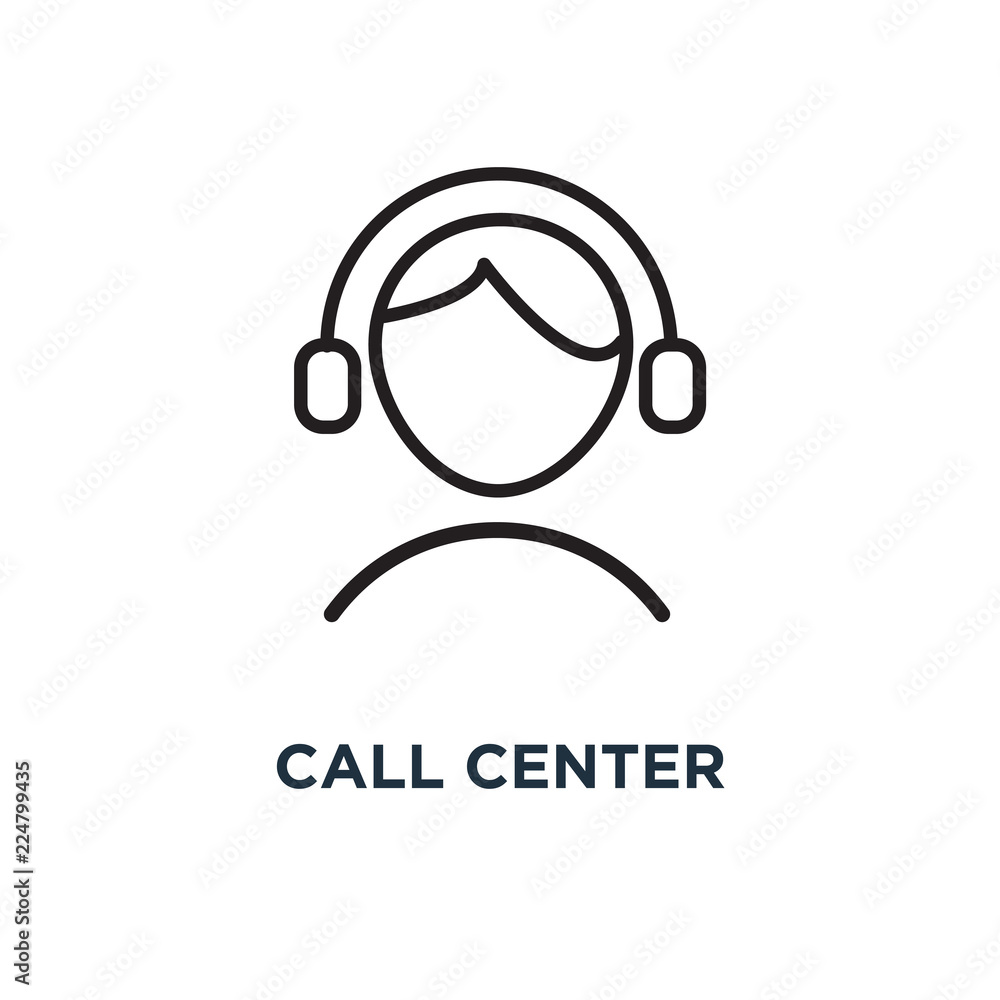 call center icon. call center concept symbol design, vector illustration call center icon. call center concept symbol design, vector illustration