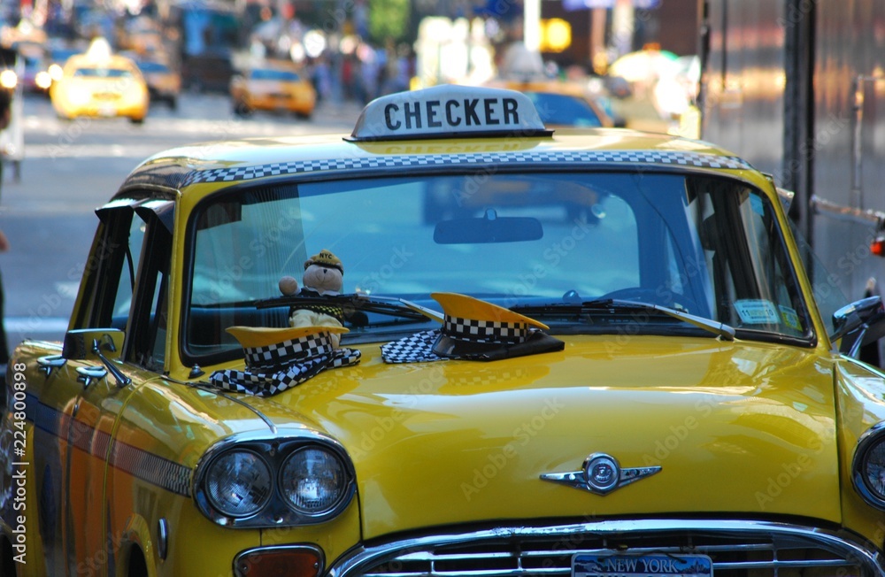 Fototapeta premium City Cabs 