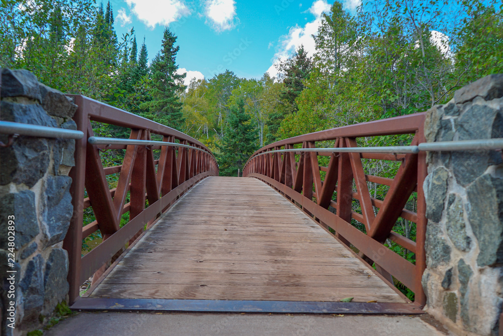 Walking Bridge at Gooseberry Falls State Park