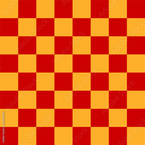 Realistic chess board. Vector