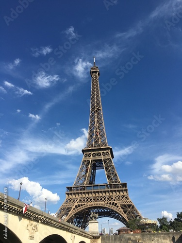 eiffel tower in paris © Chaitanya