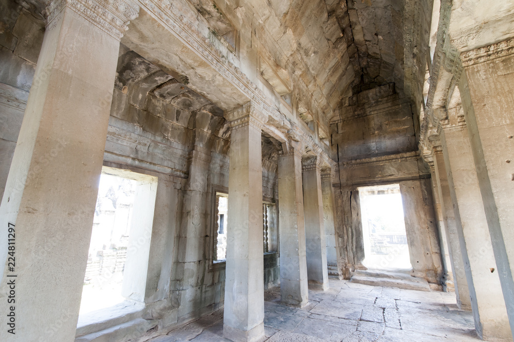 Angkor wat interior Angkor wat interior