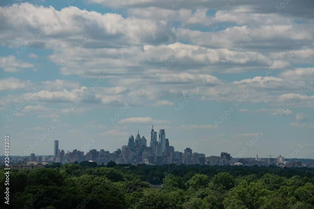 Time Lapse Video Showing Clouds and Weather Center City Philadelphia Time Lapse Video Showing Clouds and Weather Center City Philadelphia
