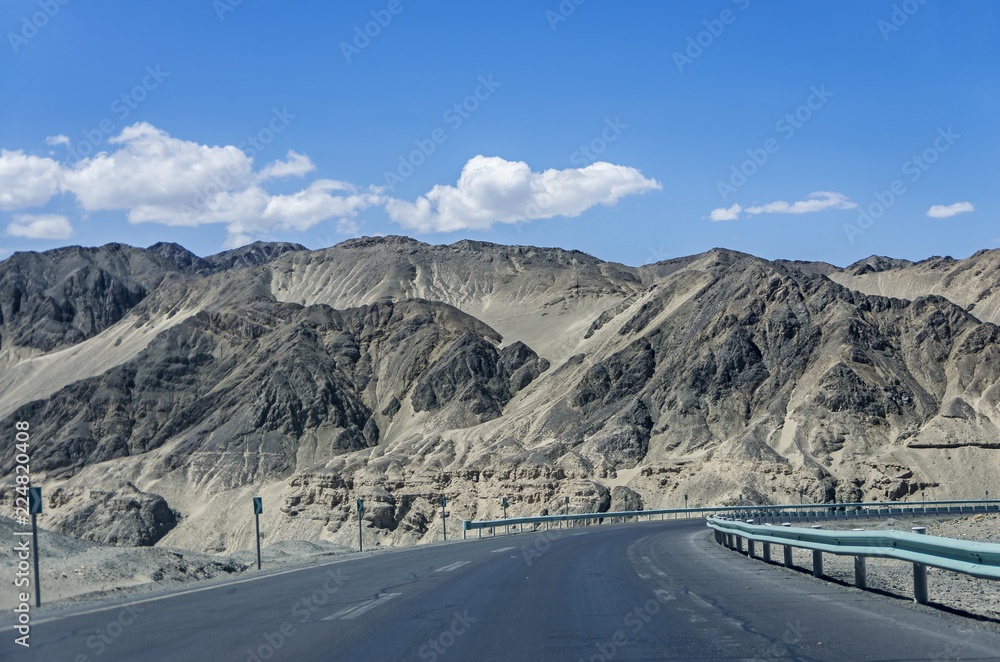 highway on the plain highway on the plain