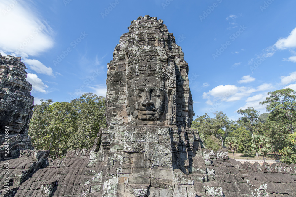 Fototapeta premium The Bayon Smile