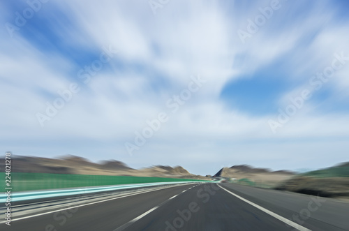 highway on the plain © abelardd