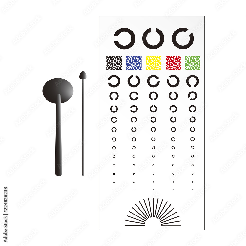 視力 検査 表