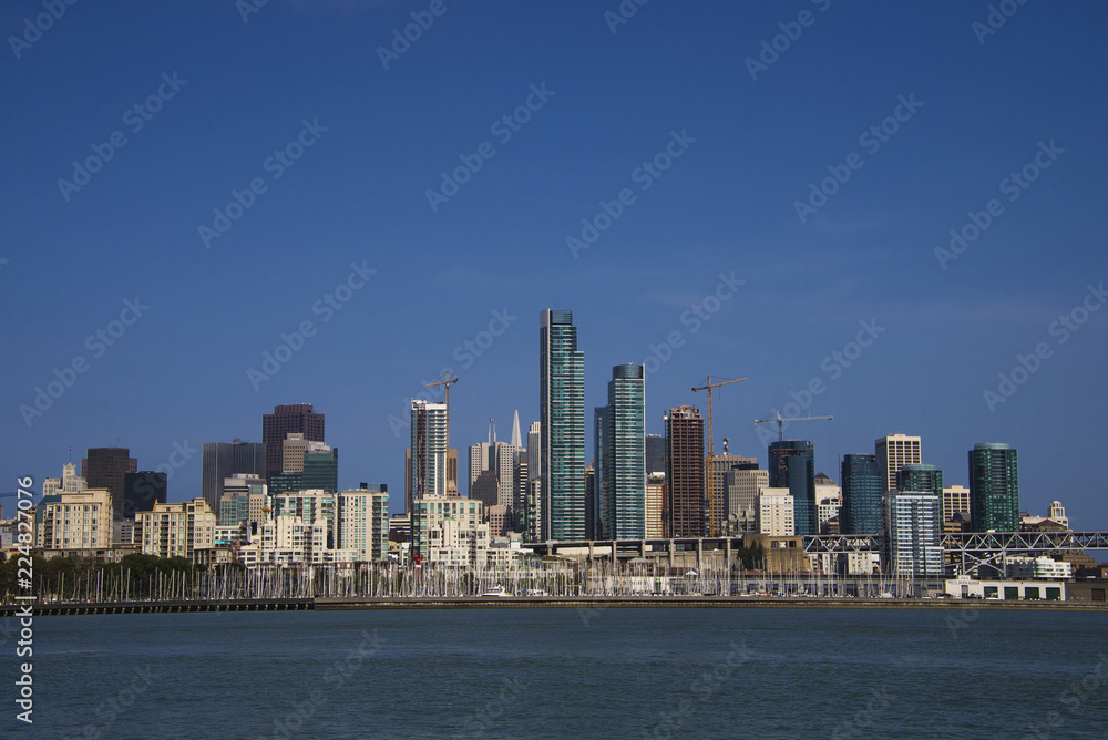 Sanfrancisco from a boat