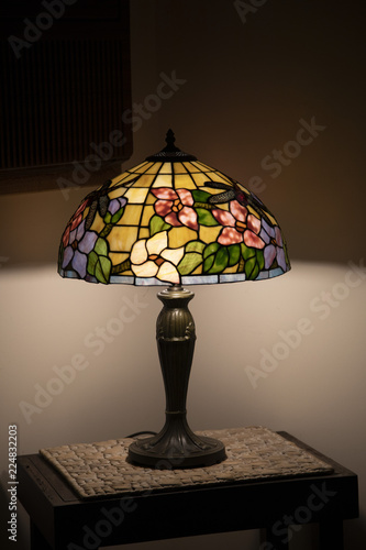 Colorful lamp light object