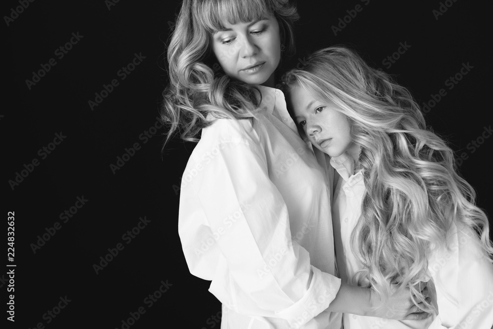 Mom and daughter Mom and daughter