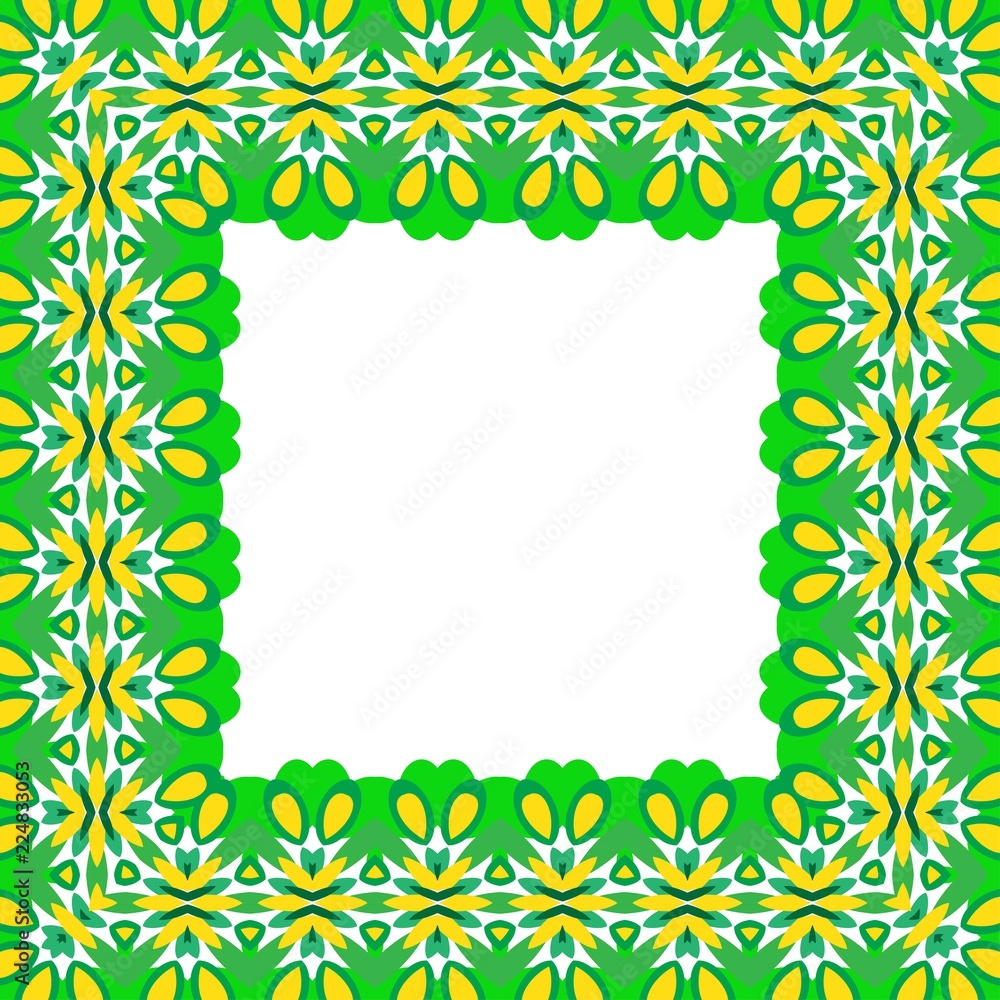 Floral graphic abstract pattern Floral graphic abstract pattern