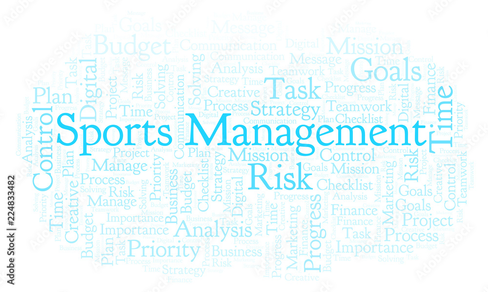 Sports Management word cloud, made with text only. Sports Management word cloud, made with text only.